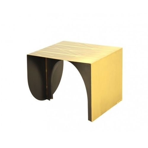 Mesa de centro contemporânea - AESTUS  - Trackdesign - em latão / com base metálica / retangular