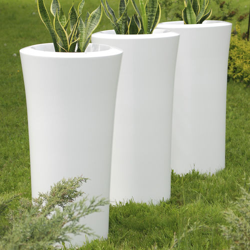 Vaso de jardim em poliéster - AS-PAR - Astrini Design - redondo