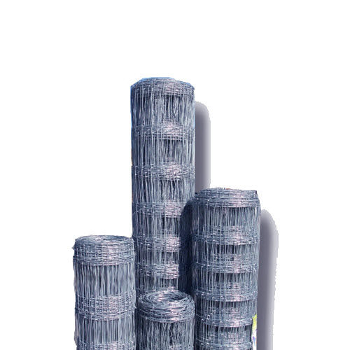 Tela metálica em aço galvanizado - KNOTTED NETTING - PROMALLAS - para cerca / com malha comprida