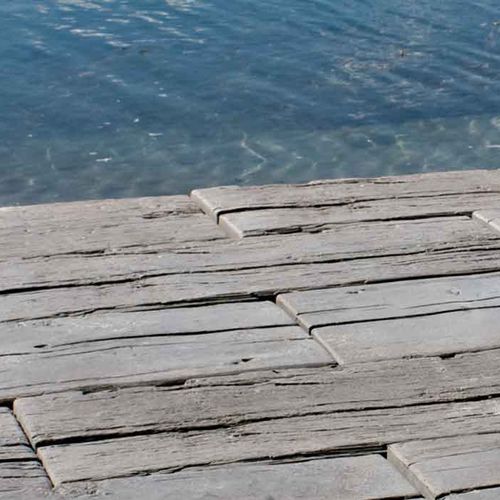 Lajota em concreto - TARA - Bivois - para ambiente externo / para pátio / de jardim