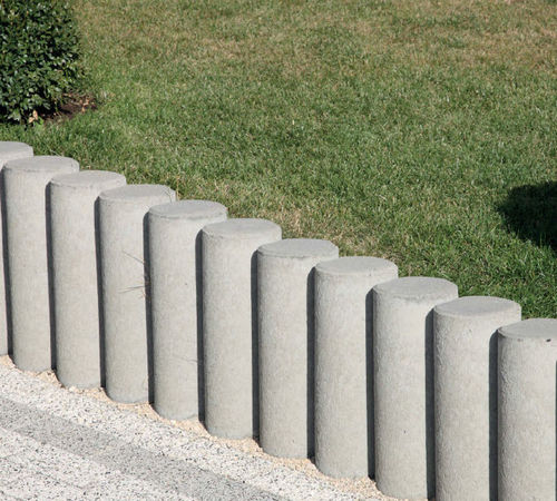 Guia de jardim - MIDI - Bivois - em concreto / redonda