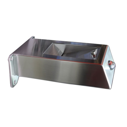 Bebedouro de parede - APOLLO-280W - Urban Fountains and Furniture - para ambiente externo / metálico / para espaço público