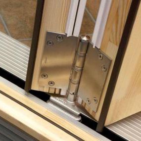 Dobradiça para porta articulada - E3 CLD - Centor - em aço inoxidável / em bronze / invisível