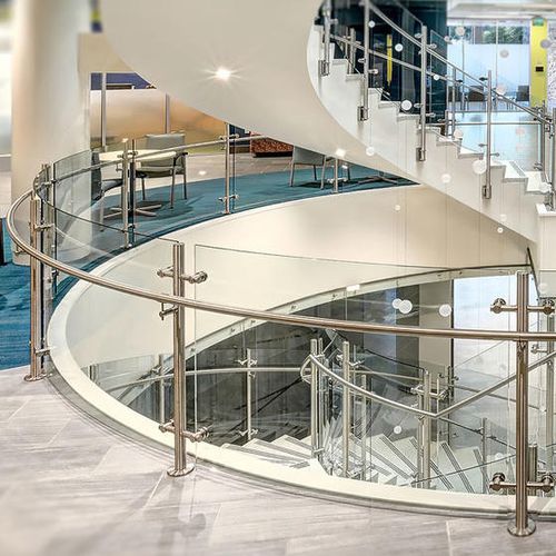 Painel de vidro temperado - GPİ GLASS - laminado / com vidro duplo / transparente