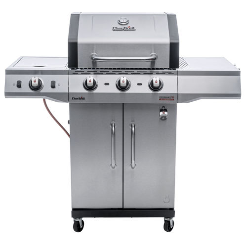 Churrasqueira a gás - PERFORMANCE PRO S 3 - CHARBROIL - com rodízios / em ferro fundido / em aço inoxidável