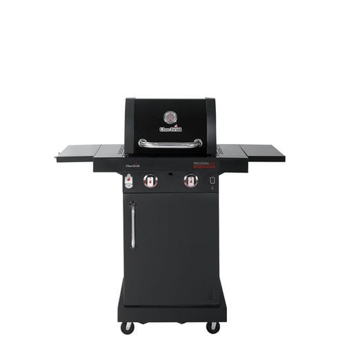 Churrasqueira a gás - PROFESSIONAL CORE B 2  - CHARBROIL - com rodízios / em ferro fundido / em aço inoxidável