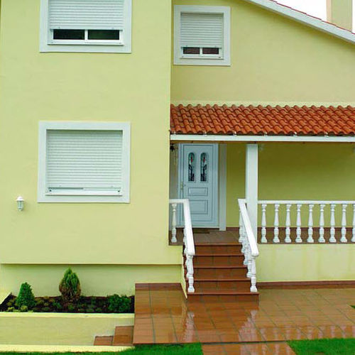 Porta de entrada - ORO : URANO  - ALUPORTA - em alumínio / de abrir / com folha lateral fixa
