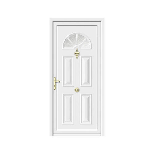 Porta de entrada - CUPIDO - ALUPORTA - em alumínio / de abrir / com vidro