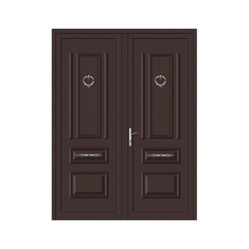Porta de entrada - ARQUITECTURA PERFECTA : DEMETER  - ALUPORTA - em alumínio / de abrir / com vidro