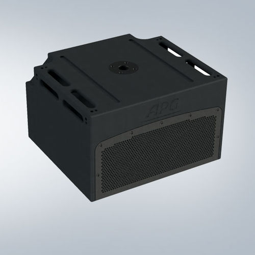 Subwoofer ativo - SB112 - APG - profissional / para ambiente interno / retangular