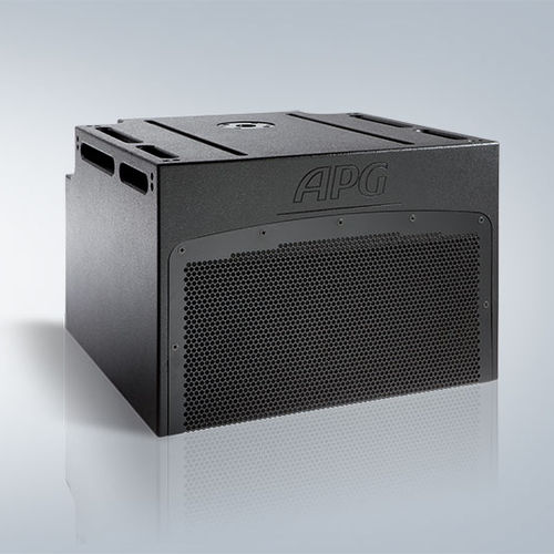 Subwoofer ativo - SB115-M2 - APG - profissional / para ambiente interno / retangular