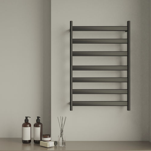 Aquecedor de toalhas contemporâneo - E40 - Bathvo Technology Co. Ltd. - preto / branco / de parede