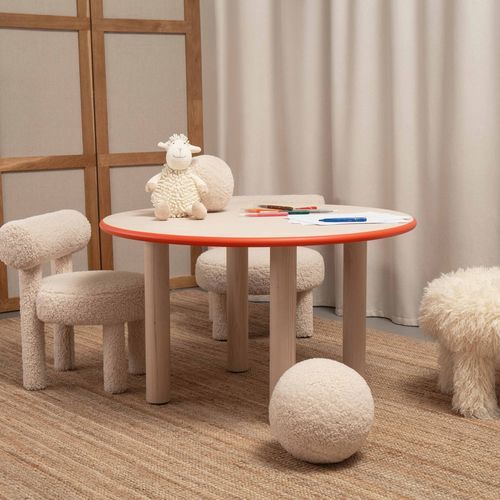 Mesa infantil - Paul  - NOOM - contemporânea / em madeira de freixo / com folheado de madeira