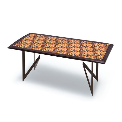Mesa moderna - PEDI - Mikodam - em carvalho / em teca / em nogueira