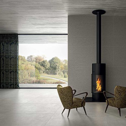 Placas de revestimento em grés porcelanato - AURA - CEDIT - lisa / para ambiente interno / para ambiente externo