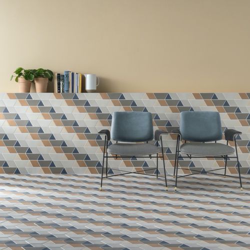 Pastilhas em grés porcelanato - LINEA - Decoratori Bassanesi - fosca / para ambiente interno / de parede