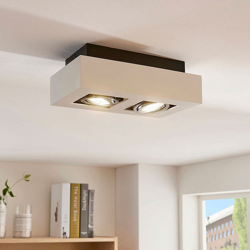 Plafon contemporâneo - VINCE - Arcchio - retangular / em alumínio / de LED