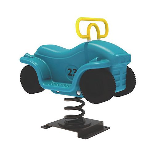 Gangorra de mola em aço inoxidável - PO-21906 - Qitele Group Co .,Ltd - em material plástico / meio de transporte / monolugar