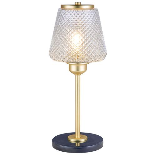 Luminária de mesa - DAMN FASHIONISTA - Halo Design - em latão / em vidro fumê / em mármore