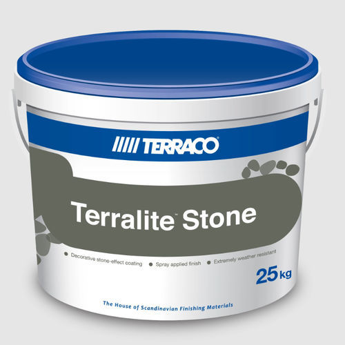 Argamassa decorativa - TERRALITE STONE    - Terraco LLC. Ltd - para ambiente interno / para ambiente externo / para parede