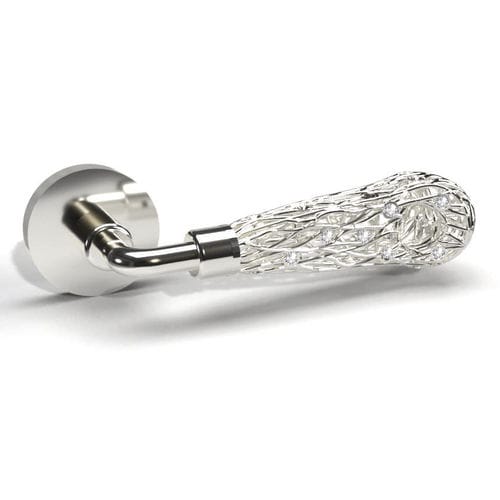 Maçaneta para porta - LOLLY LUX - Guimer S.r.l - em latão / em cristal Swarovski® / contemporânea