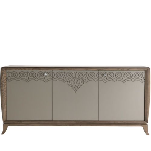 Buffet aparador de design original - AN 123 PL - MOLETTA MOBILI - em madeira laqueada / em madeira de freixo / sob medida