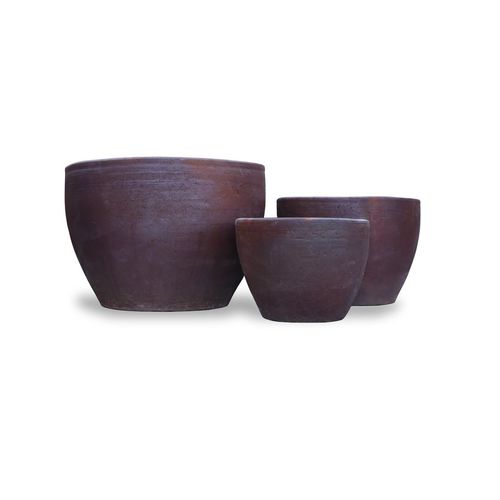 Floreira de terracota - CLP501 - PLT Garden Co LTD - redonda / sob medida / contemporânea