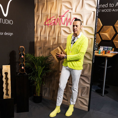 Painel decorativo de revestimento - IMPRESSIONS - FORM AT WOOD - de parede / para ambiente interno / para parede
