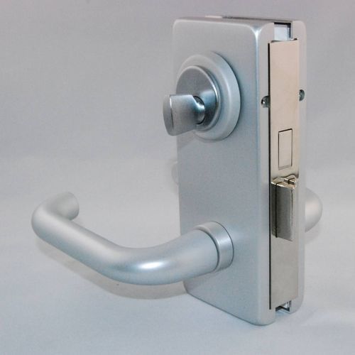 Fechadura mecânica - Derecta - Casma - com pega / para porta de vidro / de 1 ponto