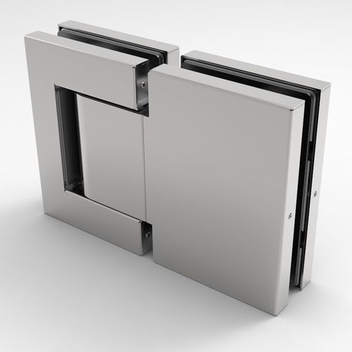 Dobradiça para porta de vidro - Latus  - Casma - para porta de box de banheiro / em aço inoxidável / com sistema de fechamento automático