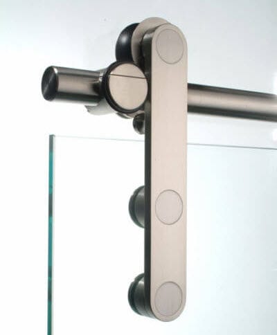 Sistema deslizante em aço inoxidável - Fluxo - Casma - para porta de vidro / para porta de box de banheiro / de parede