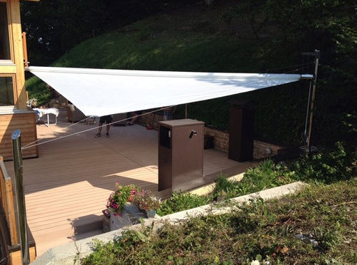 Toldo-vela da linha comercial - SCIROCCO - ILISUN - triangular