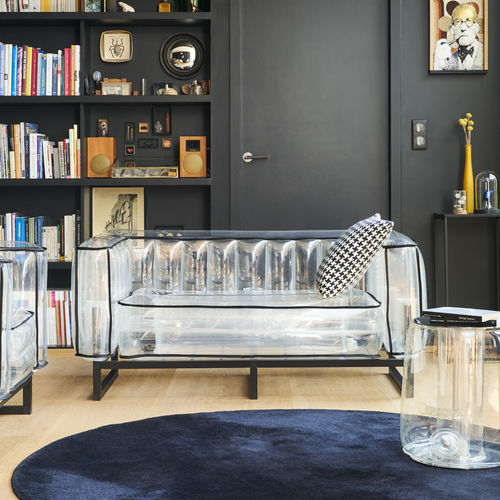Sofá contemporâneo - YOMI STYLE - MOJOW DESIGN - para ambiente externo / em poliuretano / impermeável