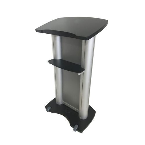 Púlpito de conferência - CS1 - Podium pros - com logótipo personalizado / em alumínio / em alumínio anodizado