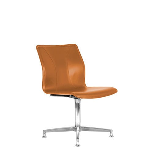 Cadeira de escritório contemporânea - BB641.1  - kleos (Europe) SE - para ambiente interno / em couro / metálica