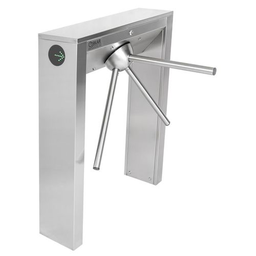 Torniquete trípode - OTT 640 D - Oskar Turnstiles System - para controle de acesso automático / em aço inoxidável / para edifício de uso público