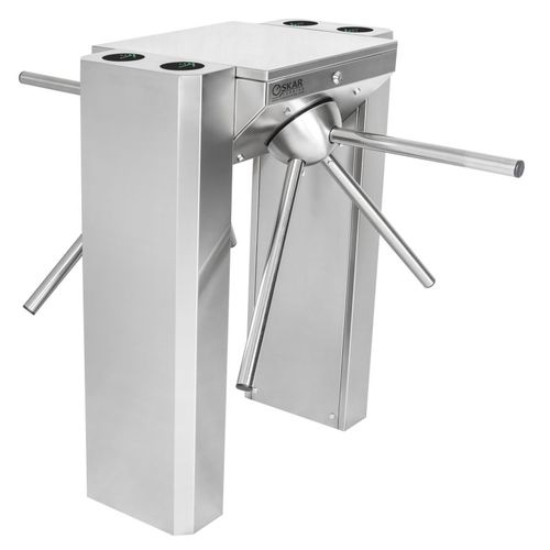 Torniquete trípode - OTT 262 MD - Oskar Turnstiles System - para controle de acesso automático / em aço inoxidável / para edifício de uso público