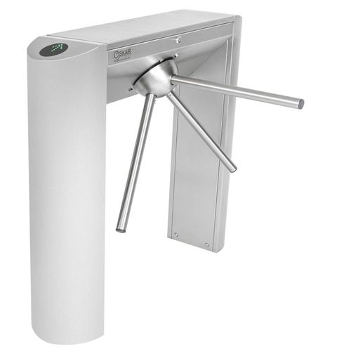 Torniquete trípode - OTT 231 R - Oskar Turnstiles System - para controle de acesso automático / em aço inoxidável / para edifício de uso público