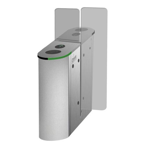 Torniquete de meia altura - HCT 1600 S - Oskar Turnstiles System - para controle de acesso automático / em aço inoxidável / para edifício de uso público