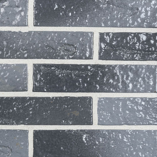 Tijolo para fachada - 3+5 R3O GREY MULTI - TEXTURED - Klinker Covadonga - para alvenaria / maciço / especial
