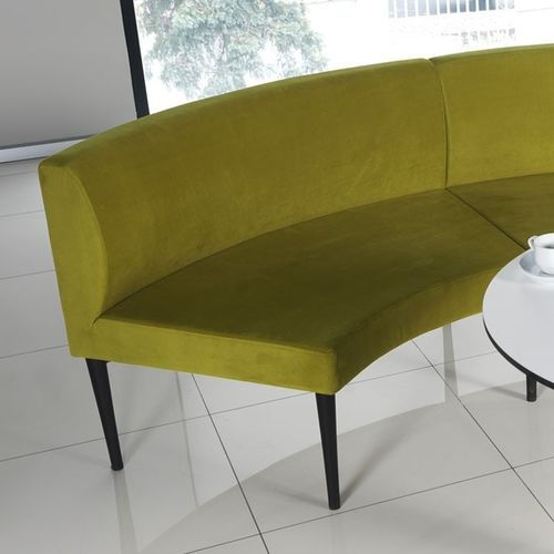 Banco estofado contemporâneo - VADI  - Flekssit Office Furniture - em tecido / em madeira / da linha comercial