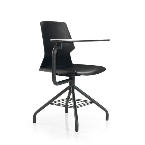 Cadeira de conferência contemporânea - PIYAN - Flekssit Office Furniture - para ambiente interno / em polipropileno / com base em alumínio