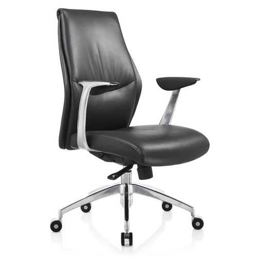 Cadeira de escritório contemporânea - VILLA - Flekssit Office Furniture - para ambiente interno / em couro / estofada