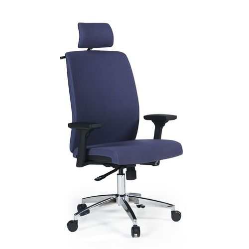 Cadeira executiva contemporânea - JOKER - Flekssit Office Furniture - em poliuretano / com encosto para cabeça / estofada