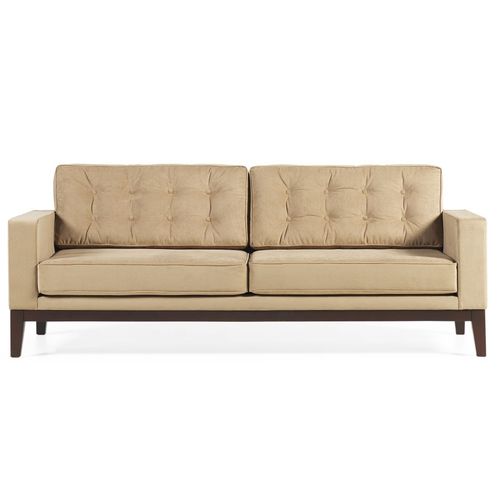 Sofá contemporâneo - SAFIR - Flekssit Office Furniture - em tecido / com braços / marrom
