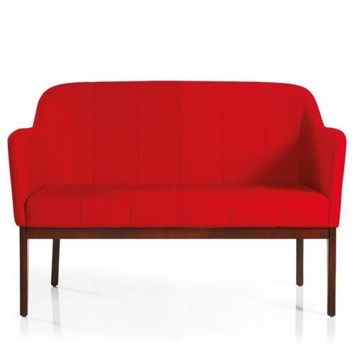 Sofá contemporâneo - LOFT - Flekssit Office Furniture - em aço / com braços / azul
