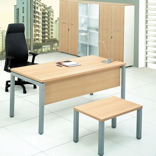 Mesa executiva - IRON - Flekssit Office Furniture - contemporânea / em laminado melamínico / da linha comercial
