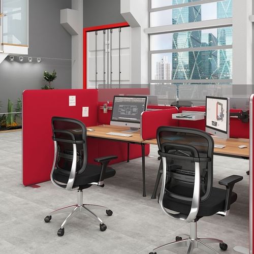 Painel acústico autoportante - AKP11060S - Flekssit Office Furniture - móvel / em acrílico / retangular