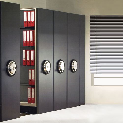 Armário de arquivo alto - 6101.A - Flekssit Office Furniture - em chapa / com porta de abrir / contemporâneo