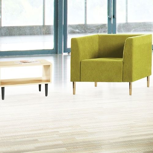 Sofá contemporâneo - SHERATON - Flekssit Office Furniture - em aço / com braços / verde